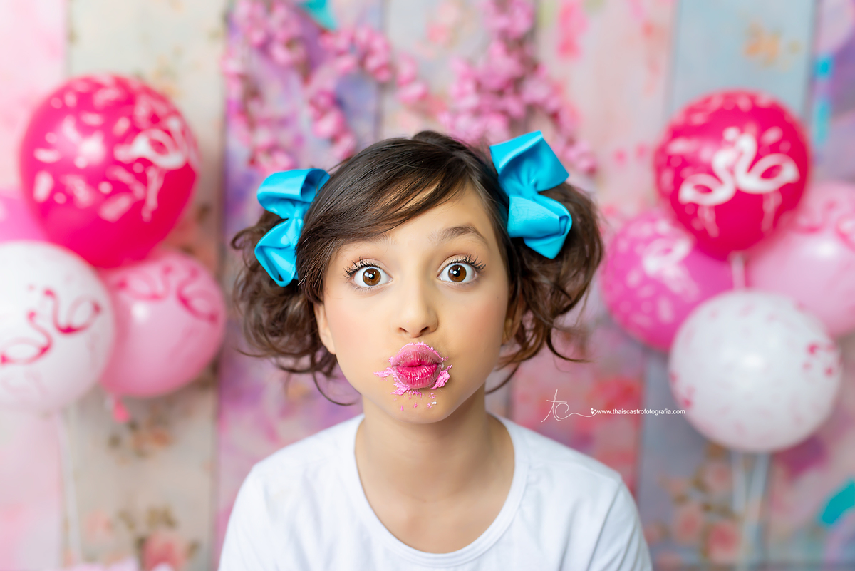 Smash the cake  e ensaio infantil Santo André