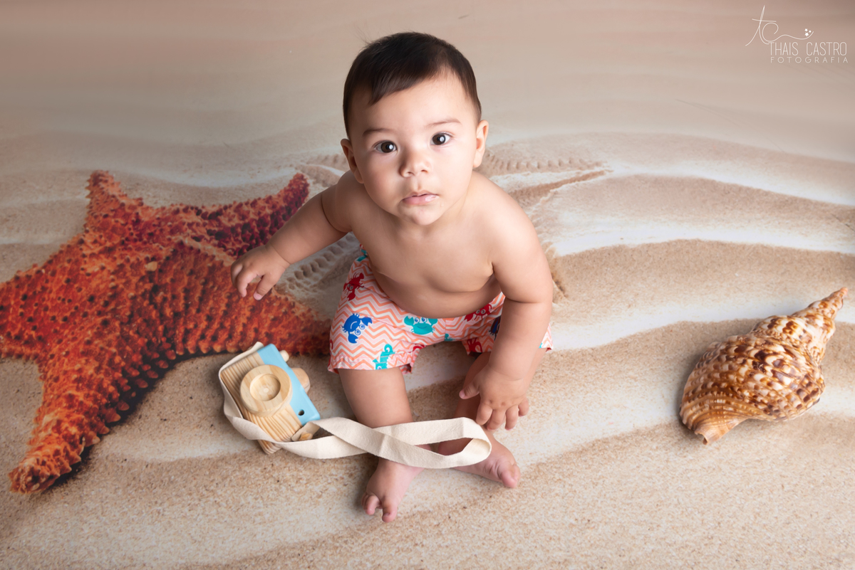 ensaio de bebê Santo André
cenário praia