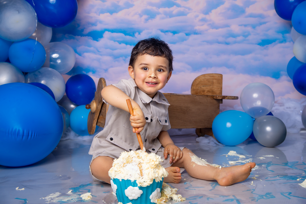 smash the cake aviador Thais Castro Fotografia