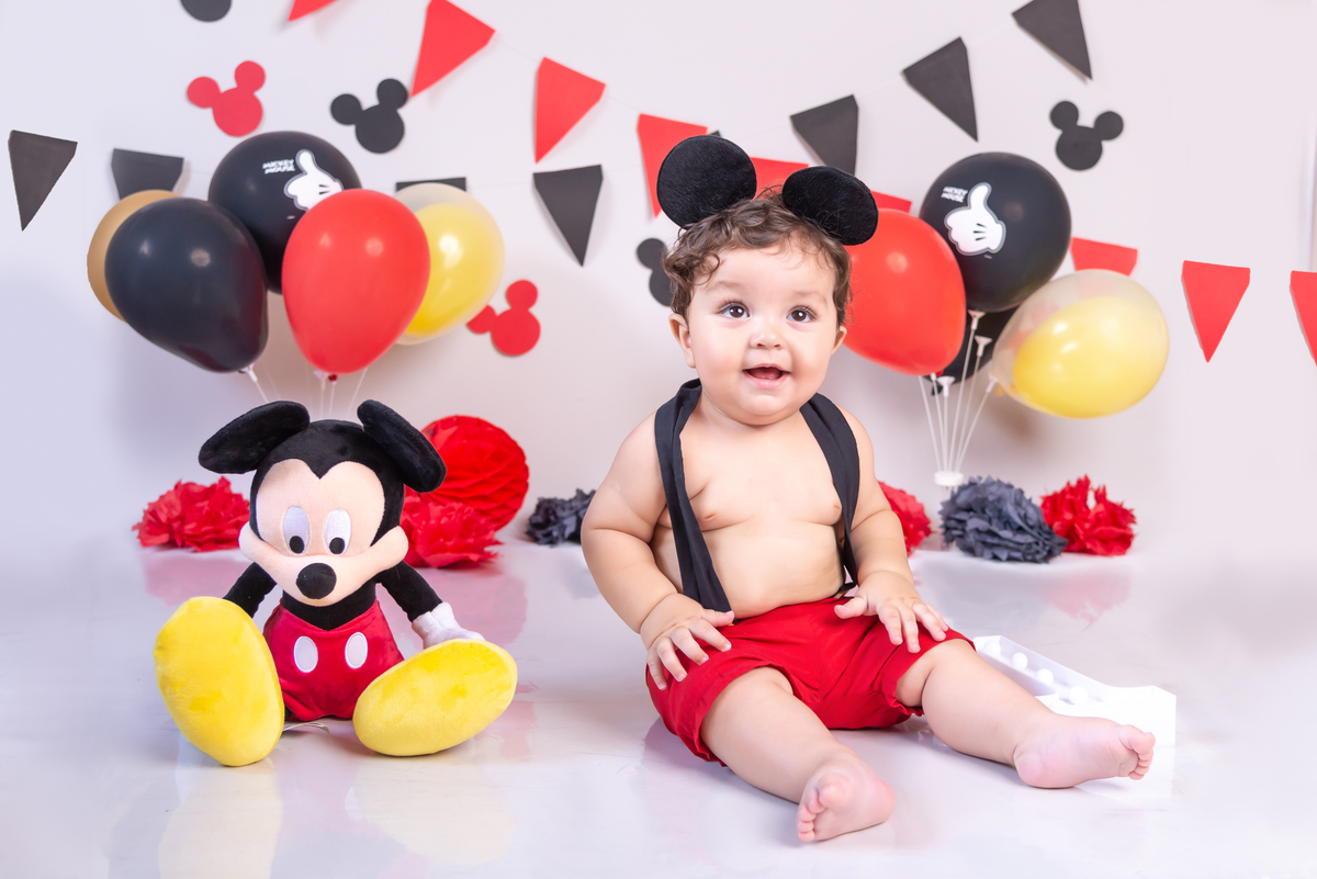 Smash the cake Mickey Santo André