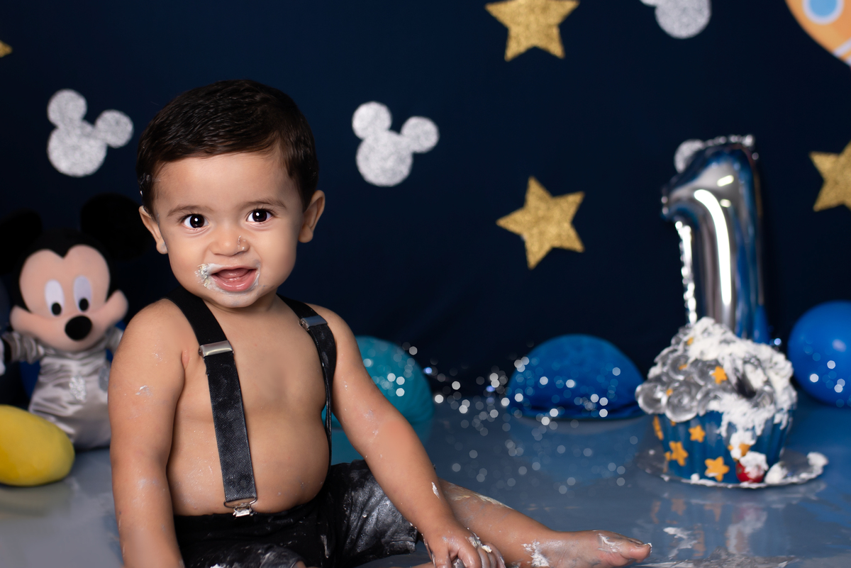 Smash the cake Mickey Astronalta Santo André