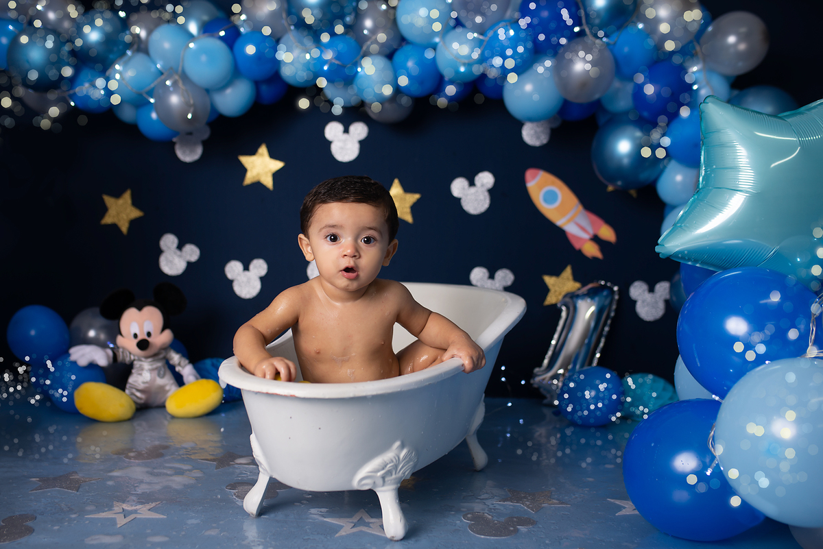 Smash the cake Mickey Astronalta Santo André