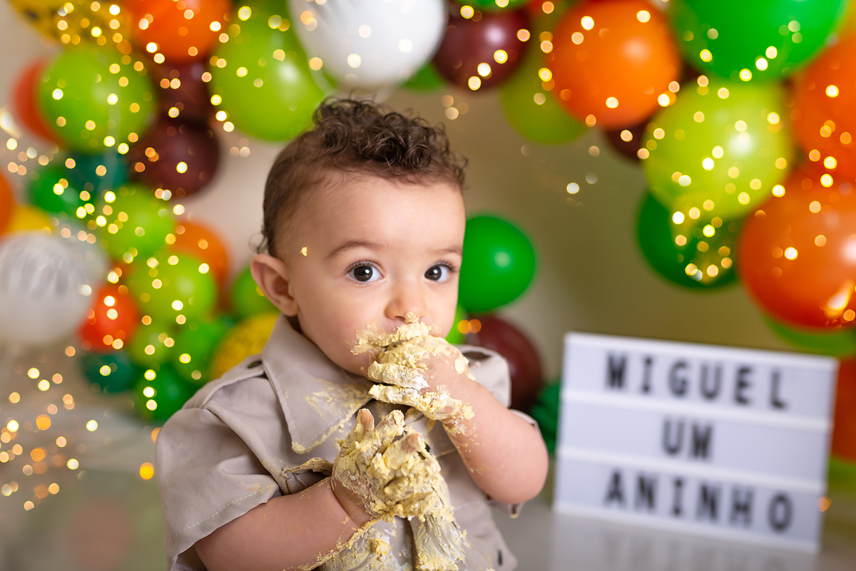 Smash the cake especial Safari - Santo André