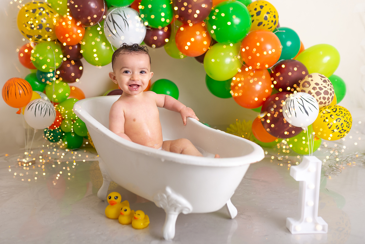 Smash the cake especial Safari - Santo André