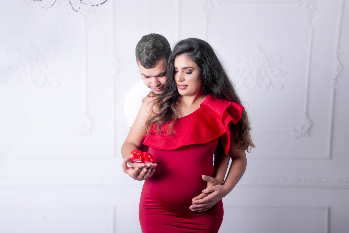 ensaio gestante milk bath Santo André