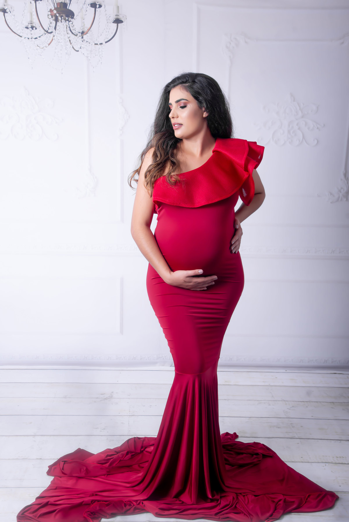 ensaio gestante milk bath Santo André