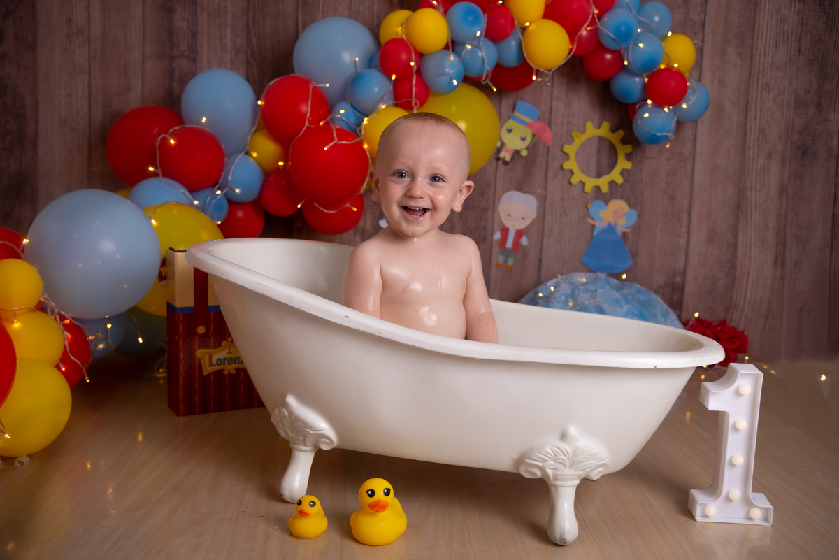 Smash the cake Pinochio - Thais Castro Fotografia - Santo André