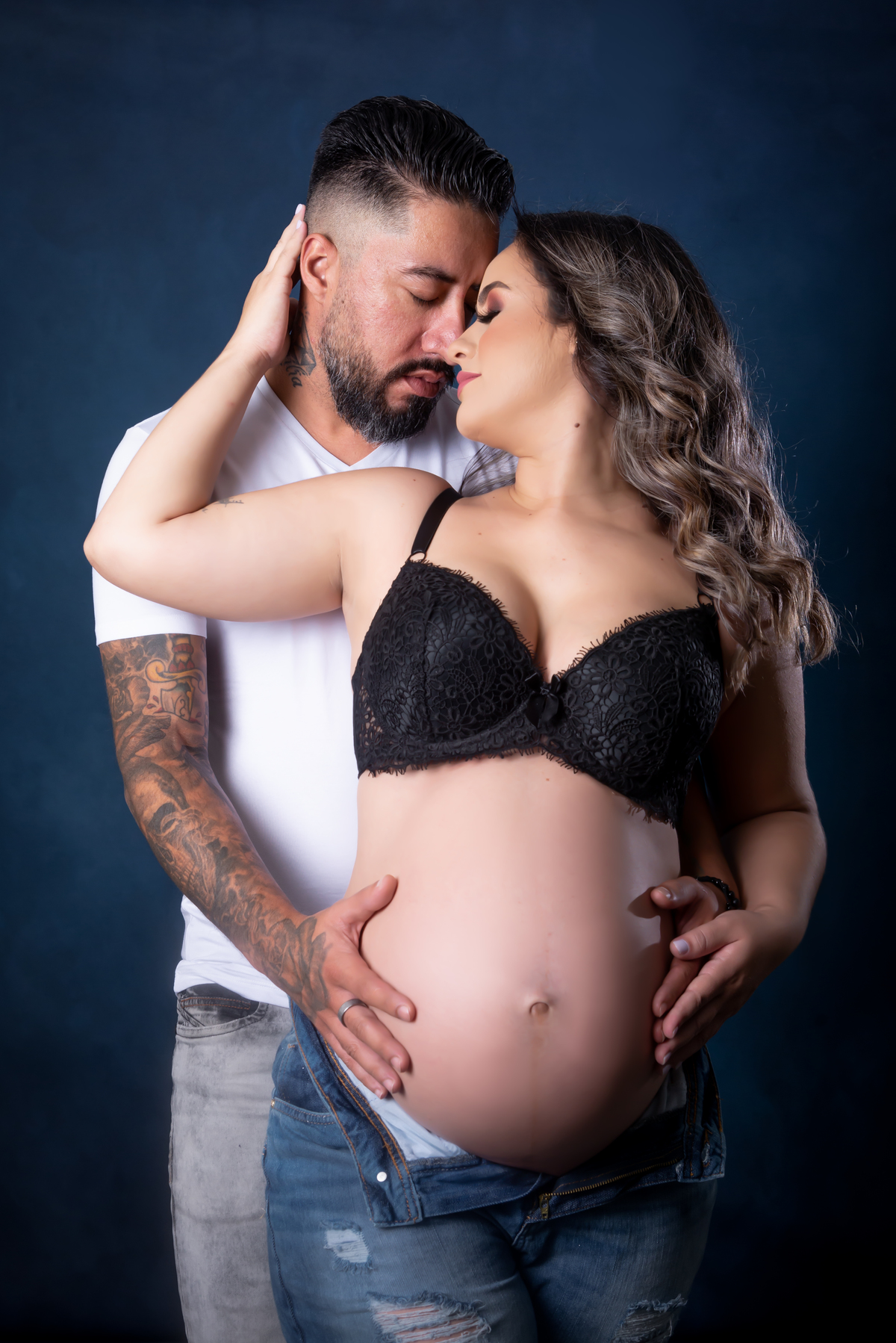 Ensaio gestante milk bath Santo André - Thais Castro Fotografia