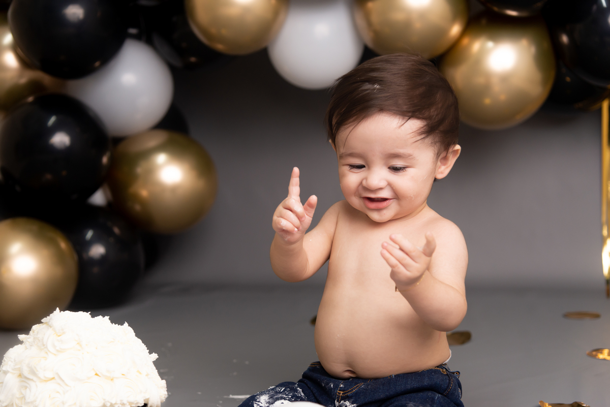 Smash the cake luxo Santo André - Thais Castro Fotografia