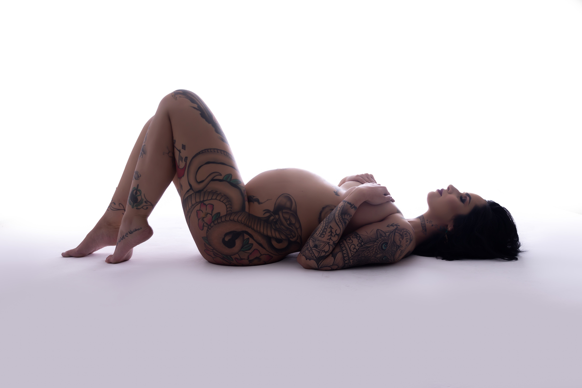 Ensaio gestante Santo André - Thais Castro Fotografia - nu artístico