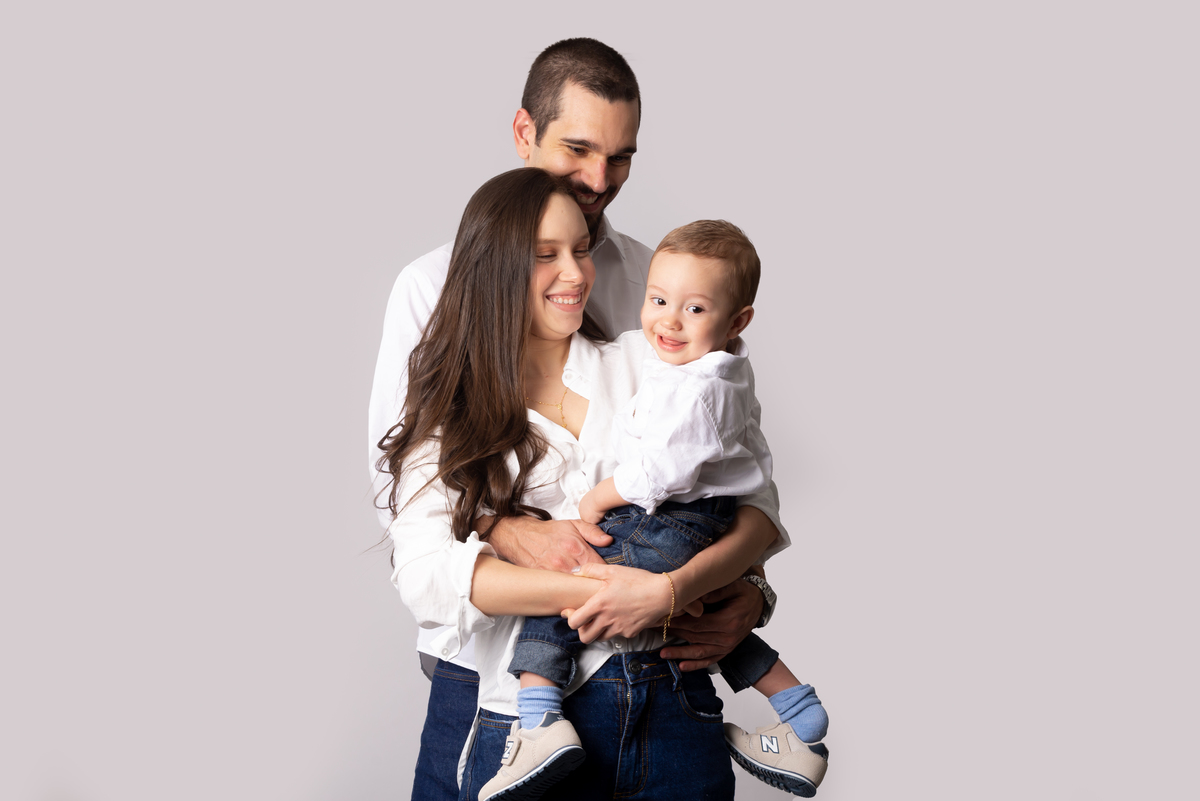 Ensaio família estúdio Santo André - Thais Castro Fotografia