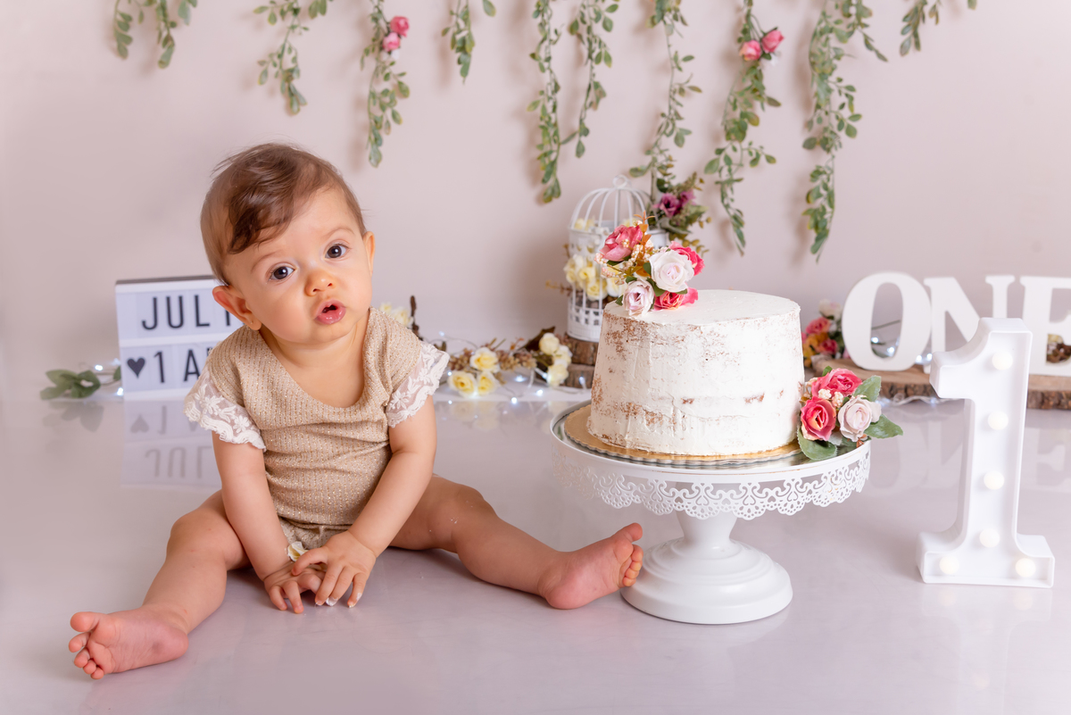 Smash the cake Jardim - milk bath baby - Santo André, Thais Castro Fotografia