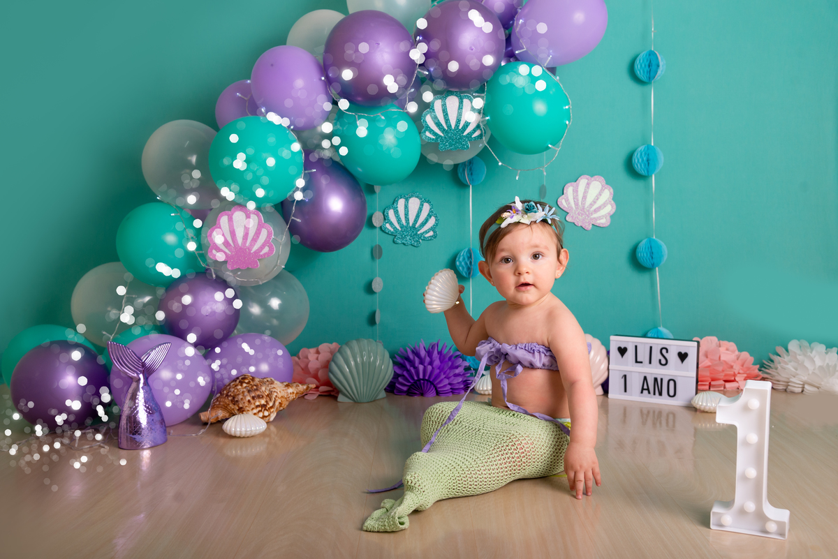 Smash the cake Sereia Santo André - Thais Castro Fotografia