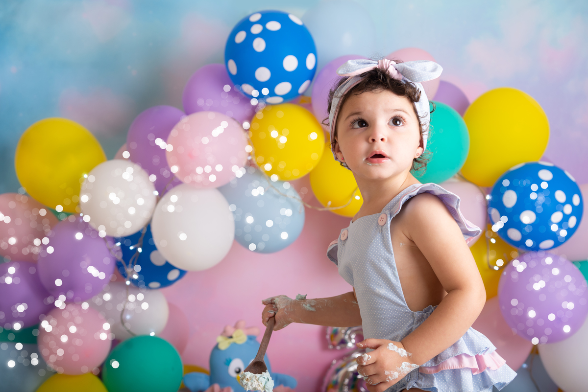 Smash the cake Galinha Pintadinha Candy Santo André - Thais Castro 