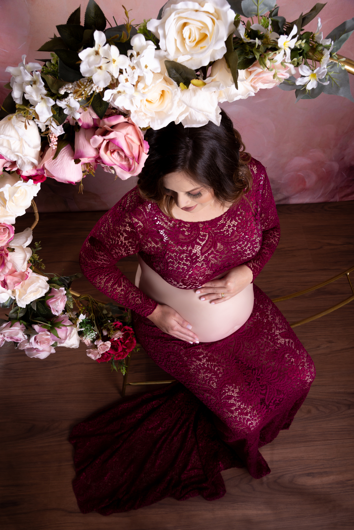 Ensaio gestante estúdio Thais Castro Fotografia Santo André