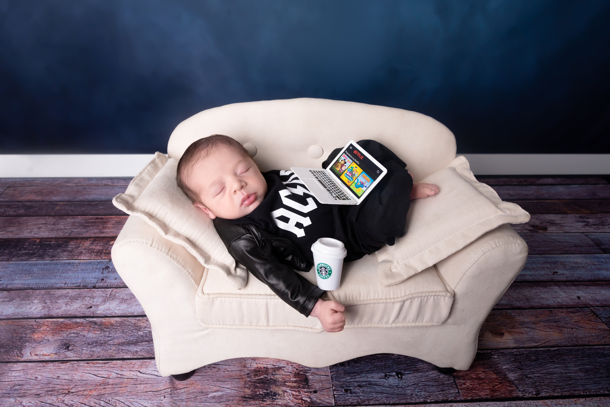 Ensaio newborn estúdio Thais Castro Fotografia Santo André