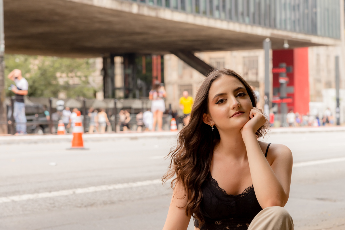 Ensaio debutante avenida Paulista Thais Castro Fotografia