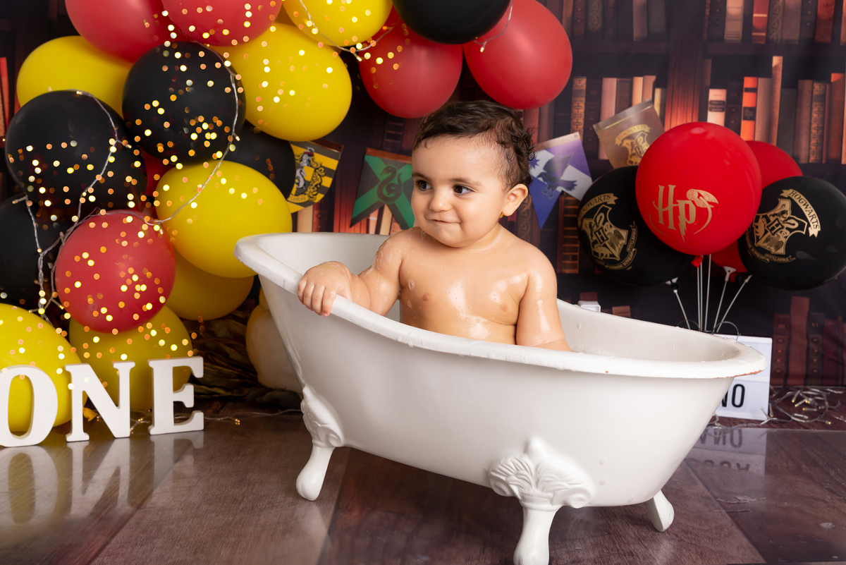 Ensaio Smash the cake Harry Potter - Santo André - Thais Castro Fotografia