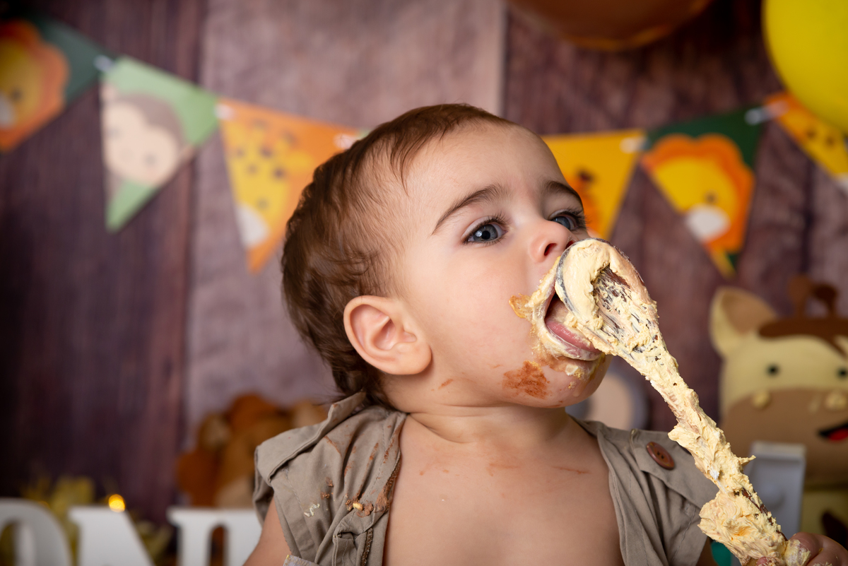 Ensaio Smash the cake Safari - Santo André - Thais Castro Fotografia