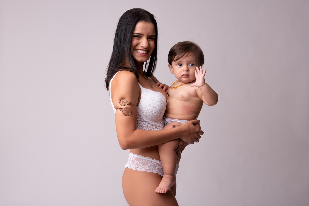 Ensaio Mãe e filha - nu artístico - Santo André - Thais Castro Fotografia