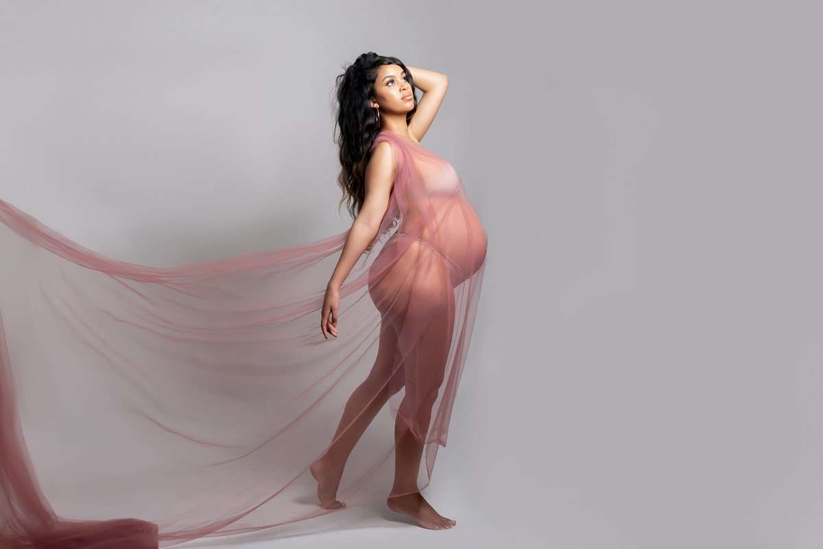 Ensaio gestante luxo milk bath Santo André - Thais Castro 