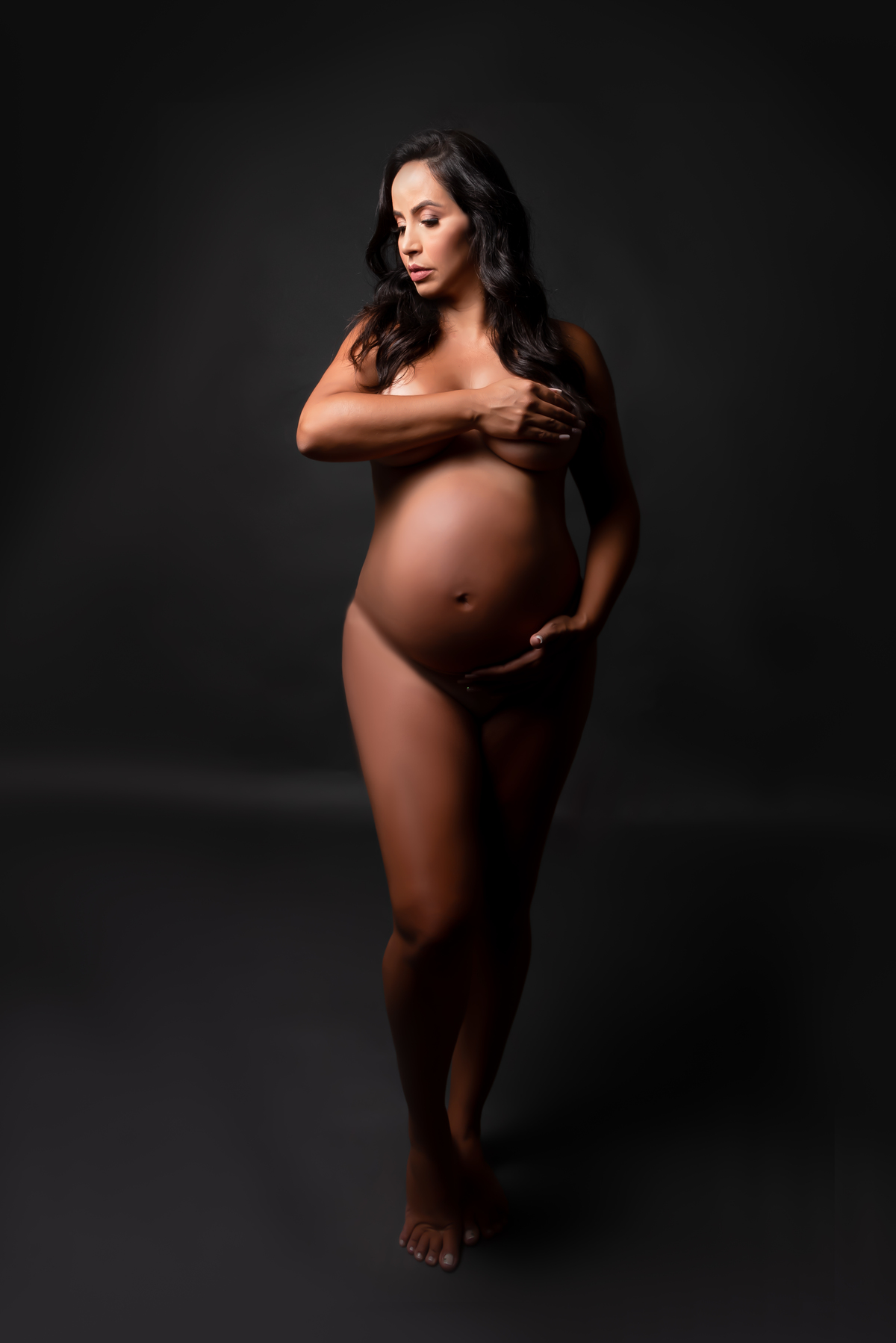 Ensaio gestante luxo milk bath Santo André - Thais Castro 