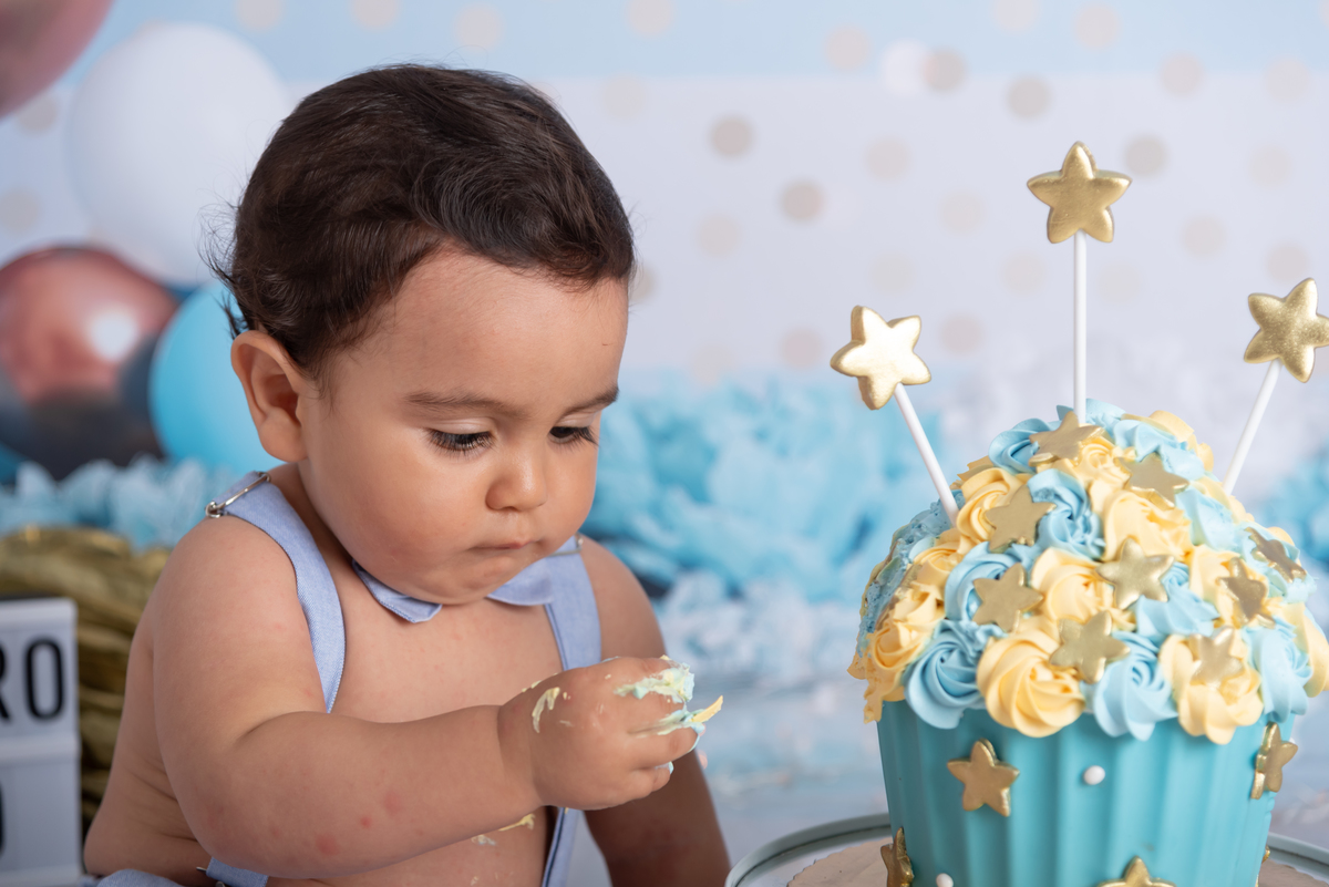 Smash the cake neutro - Thais Castro Fotografia - Santo André