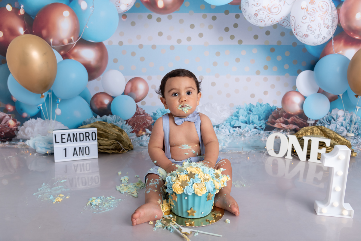 Smash the cake neutro - Thais Castro Fotografia - Santo André