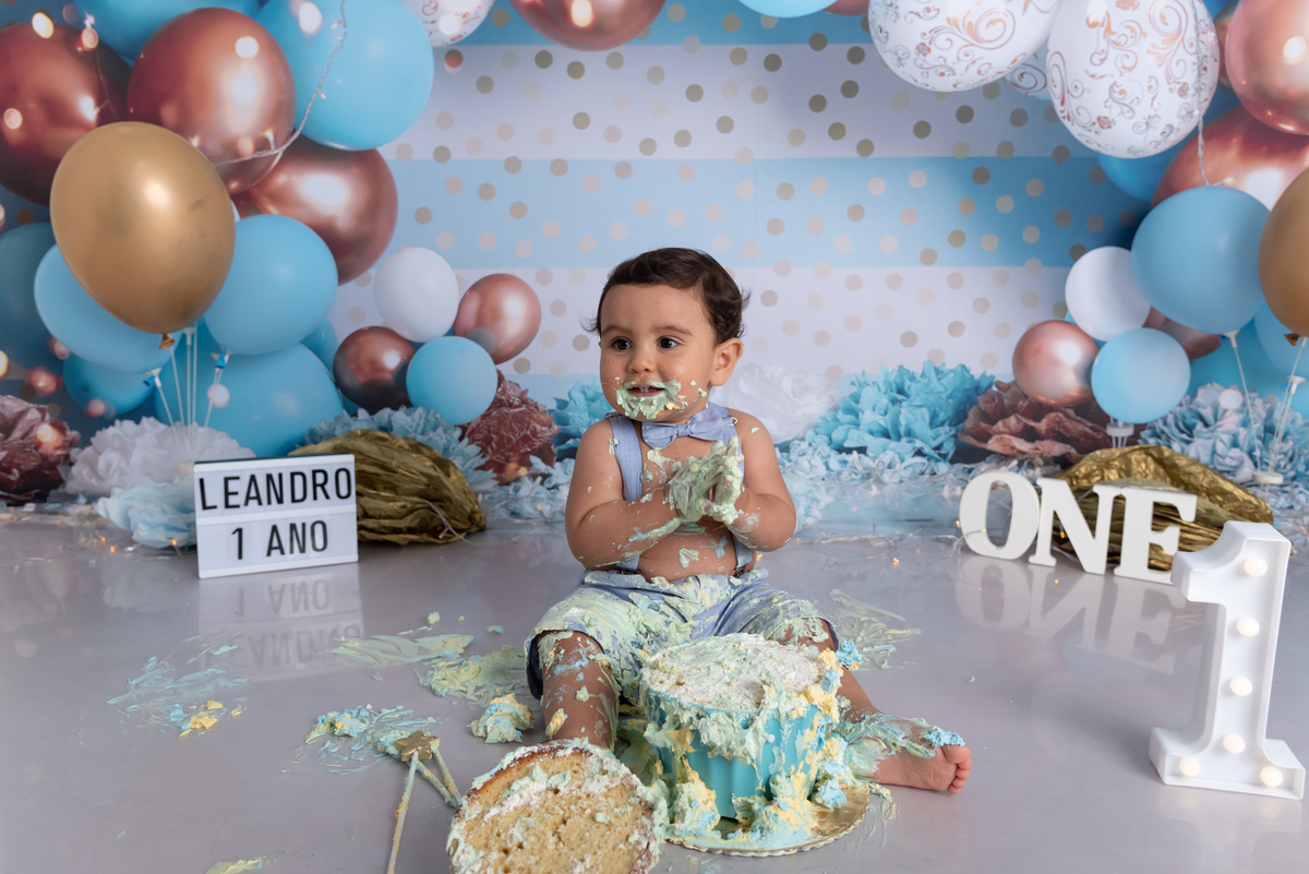 Smash the cake neutro - Thais Castro Fotografia - Santo André