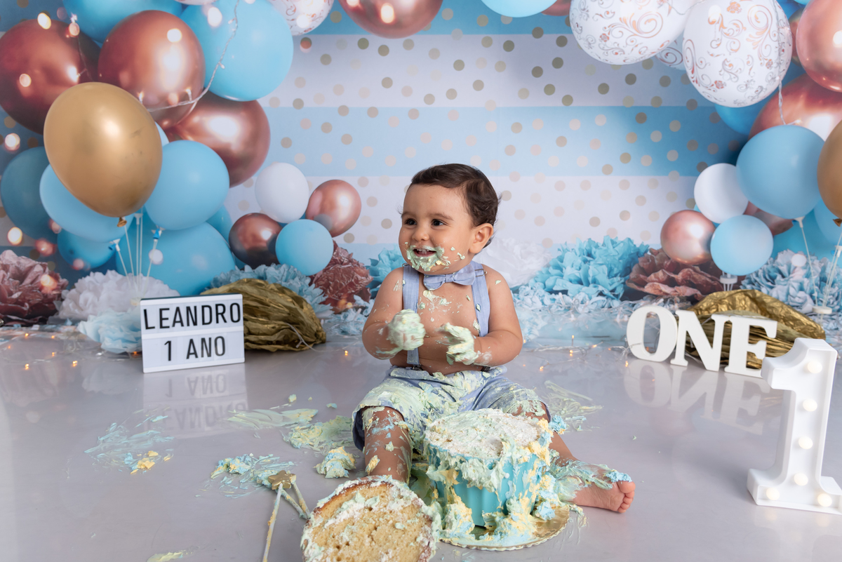 Smash the cake neutro - Thais Castro Fotografia - Santo André