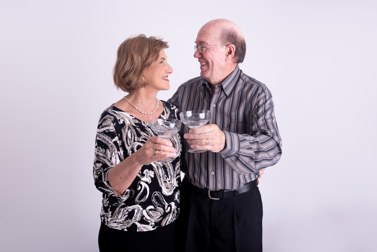 Ensaio de casal estúdio Santo André