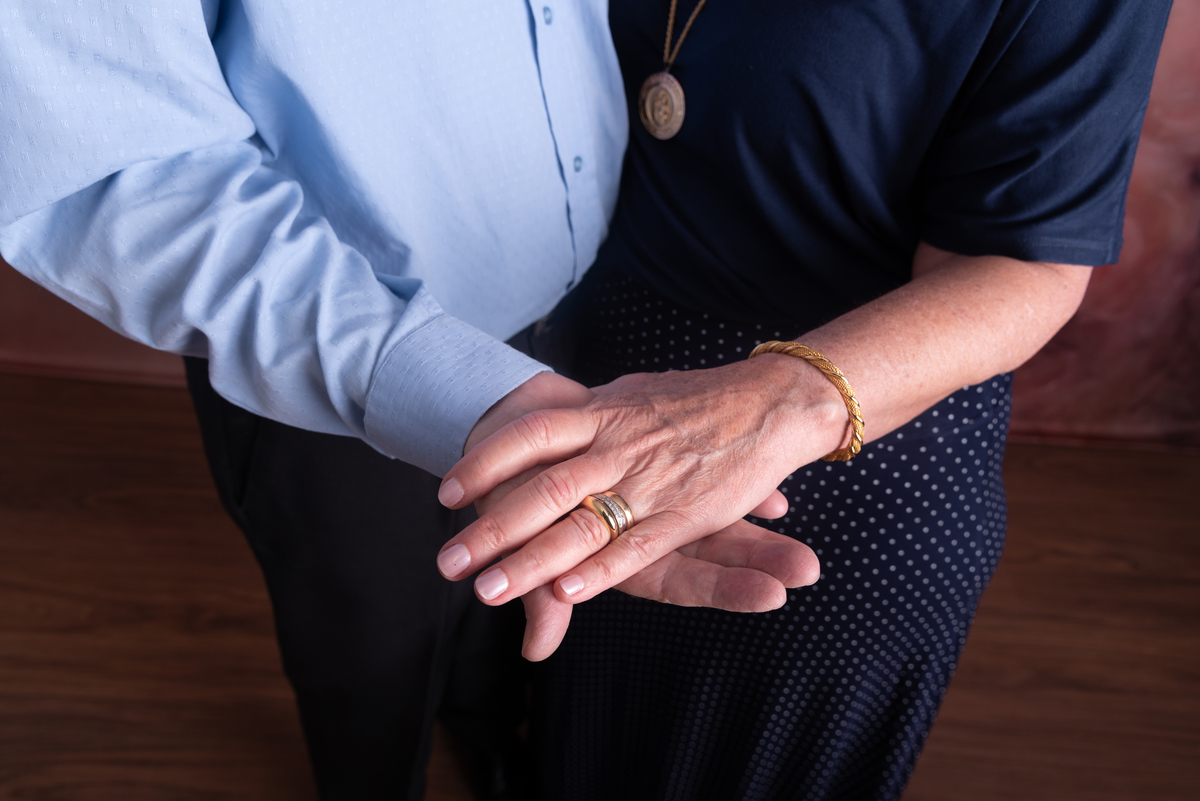 Ensaio de casal estúdio Santo André