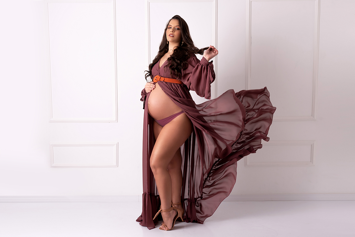 Ensaio gestante luxo Santo André - Thais Castro Fotografia