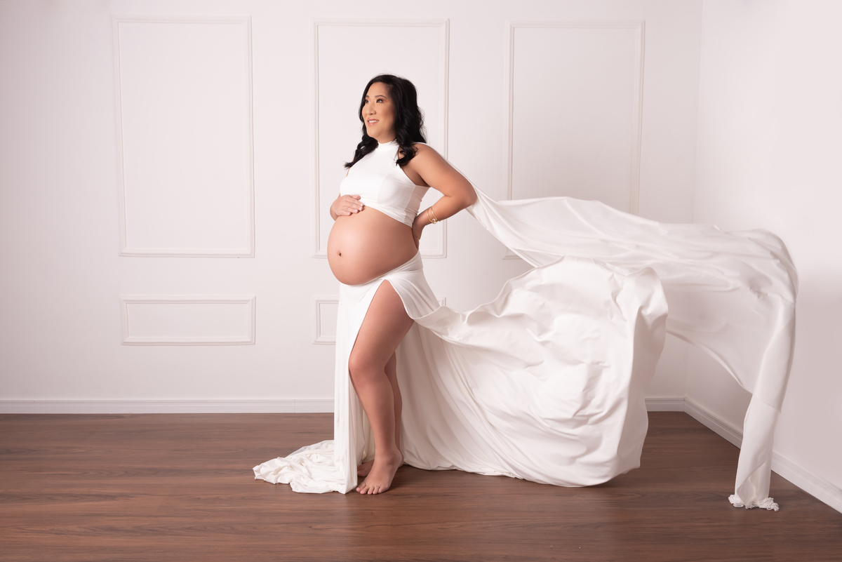 Ensaio gestante luxo Santo André Thais Castro Fotografia