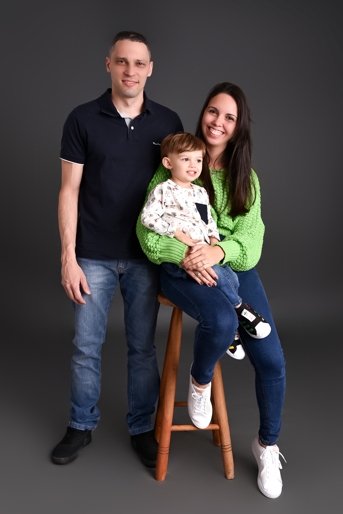 Ensaio familia estúdio Santo André