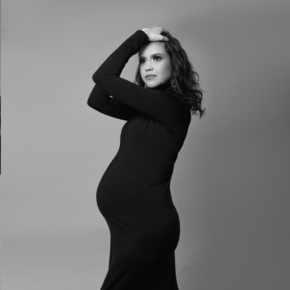 Ensaio gestante luxo estúdio Thais Castro Fotografia