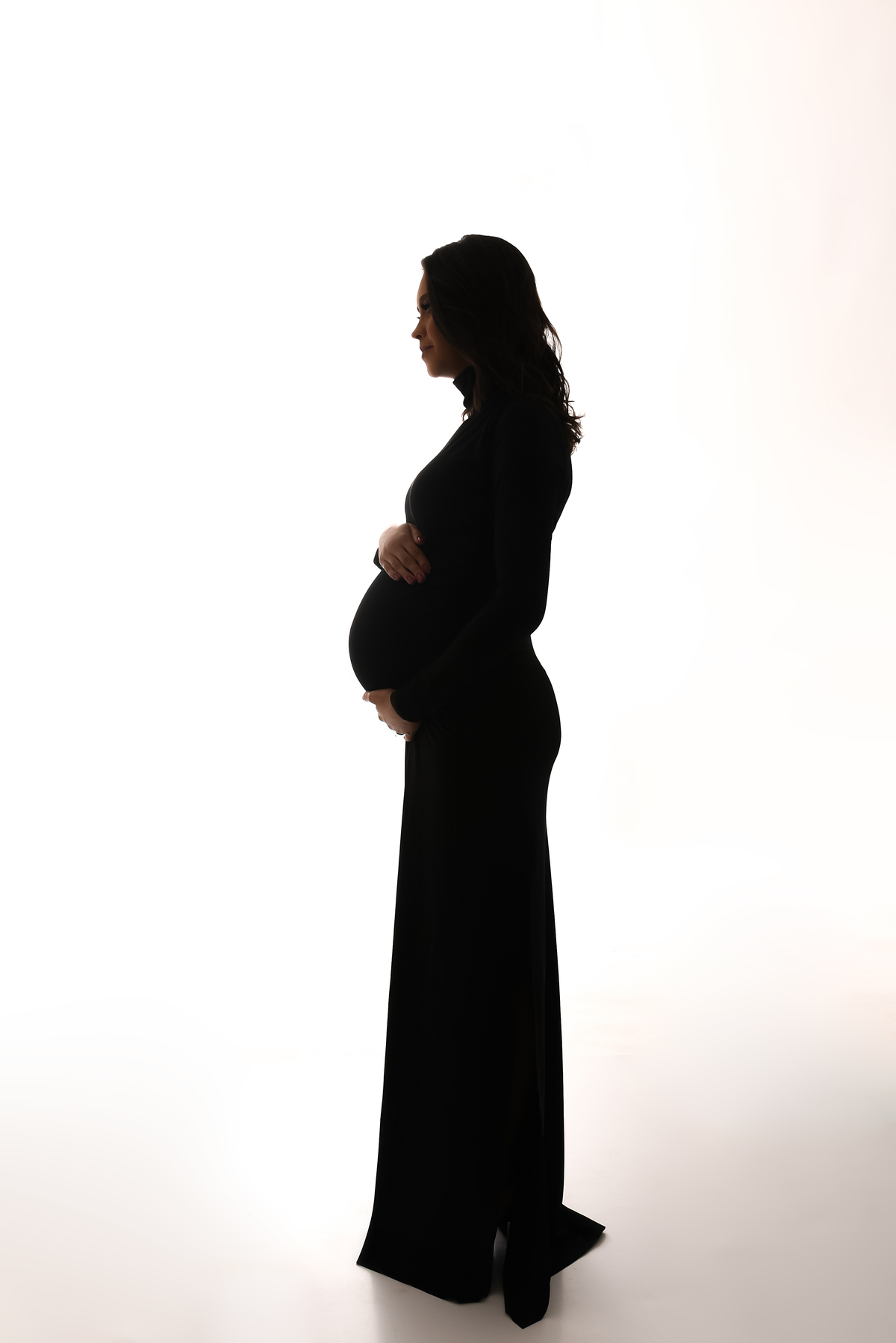 Ensaio gestante luxo estúdio Thais Castro Fotografia