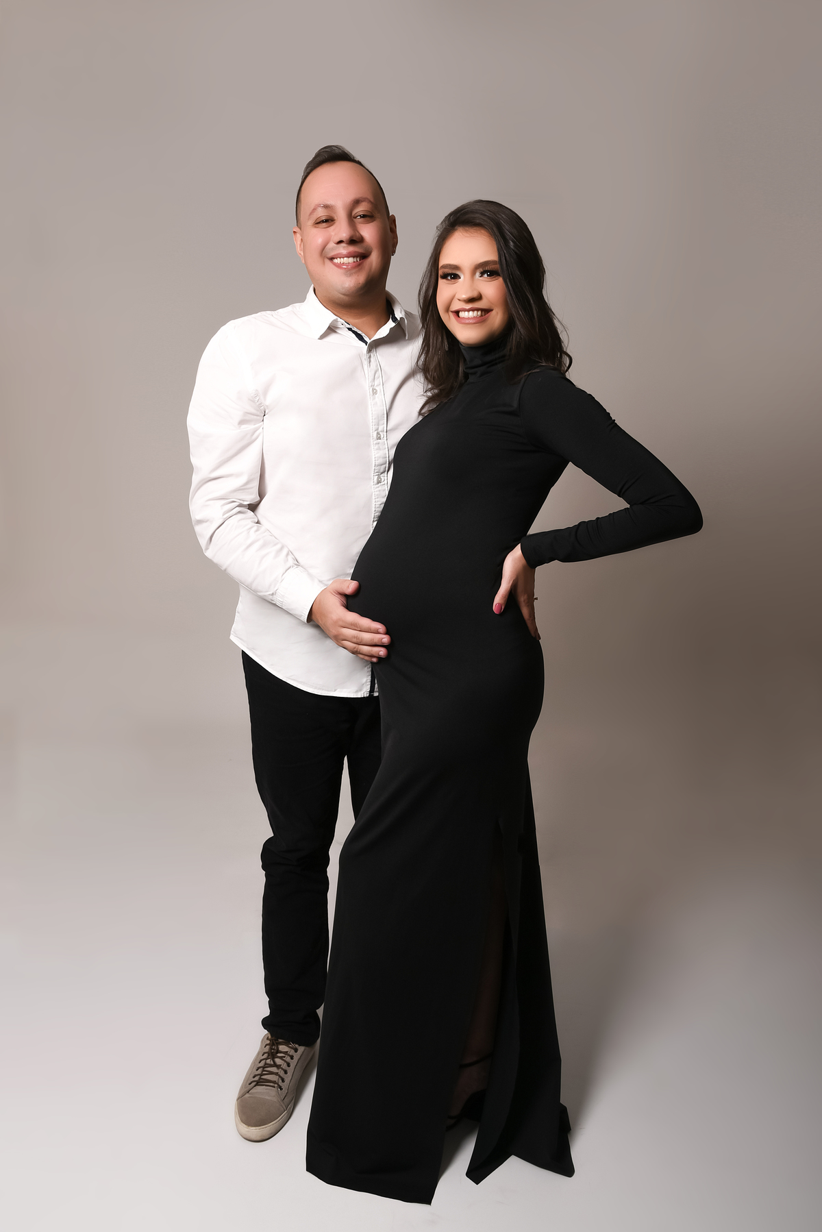 Ensaio gestante luxo estúdio Thais Castro Fotografia