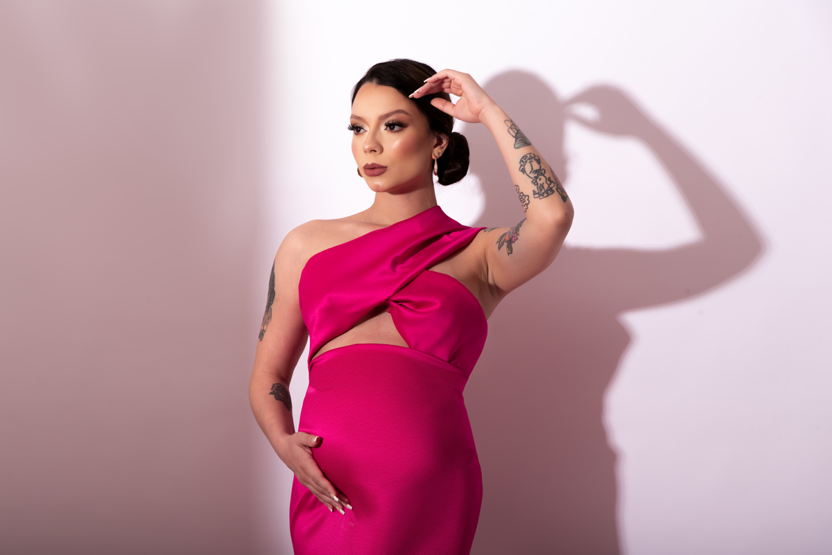 Ensaio gestante luxo estudio Thais Castro