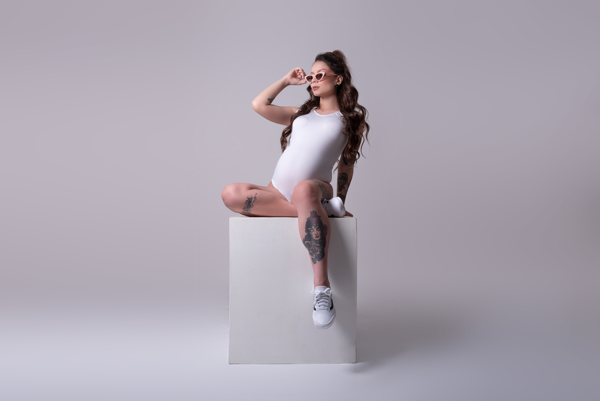 Ensaio gestante luxo estudio Thais Castro