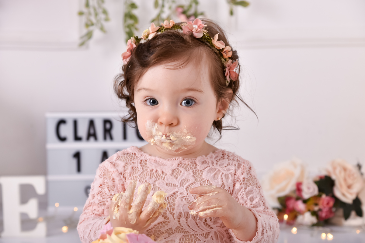 smash the cake neutro menina Estudio Thais Castro