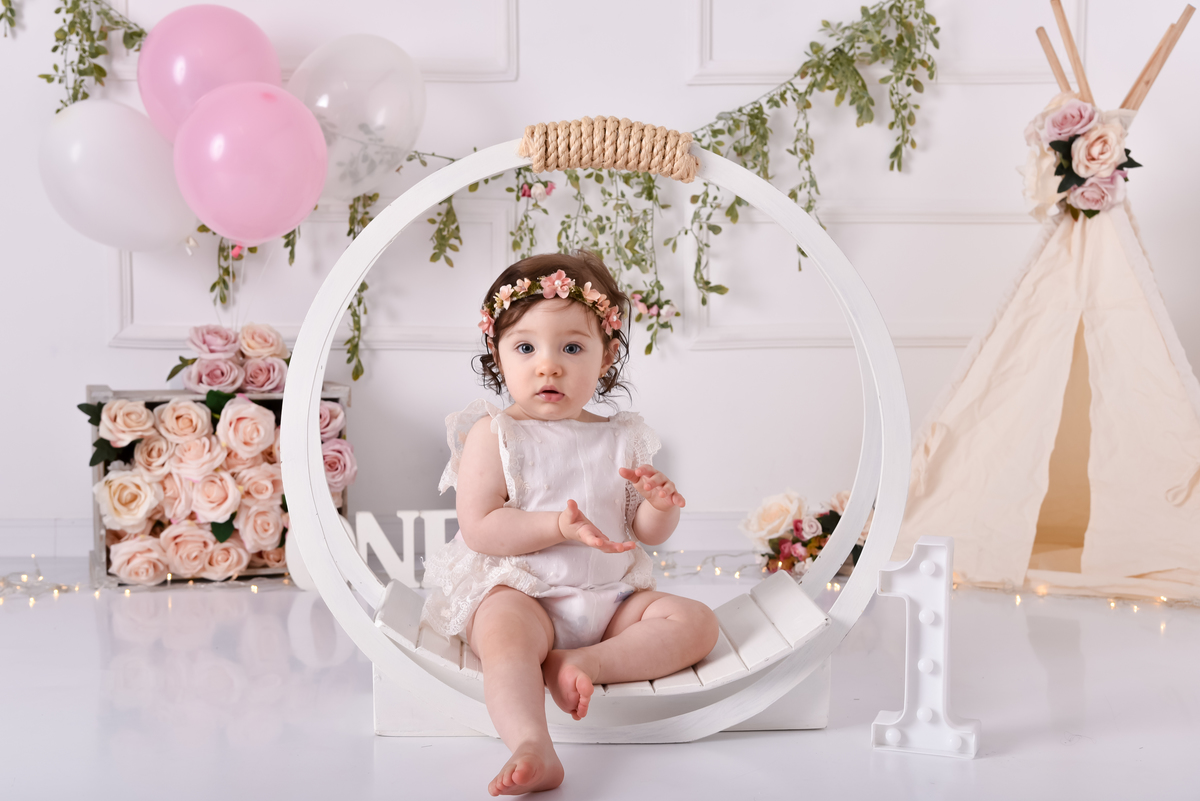 smash the cake neutro menina Estudio Thais Castro