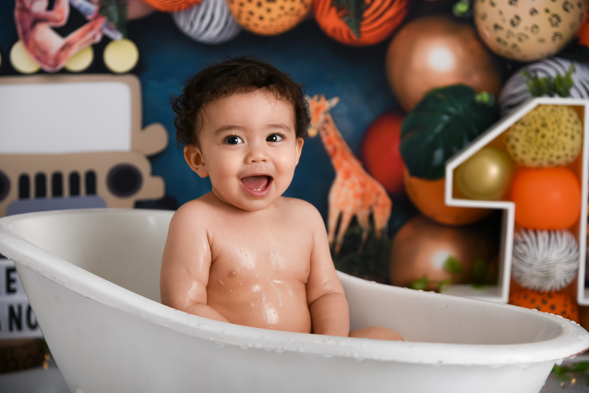 Smash the cake Safari - Estúdio Thais Castro