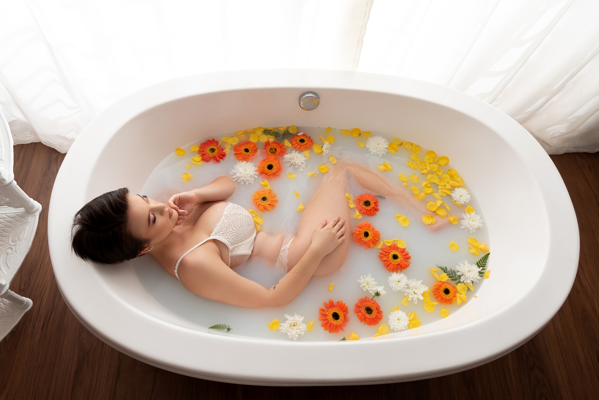 Ensaio feminino estúdio Santo André