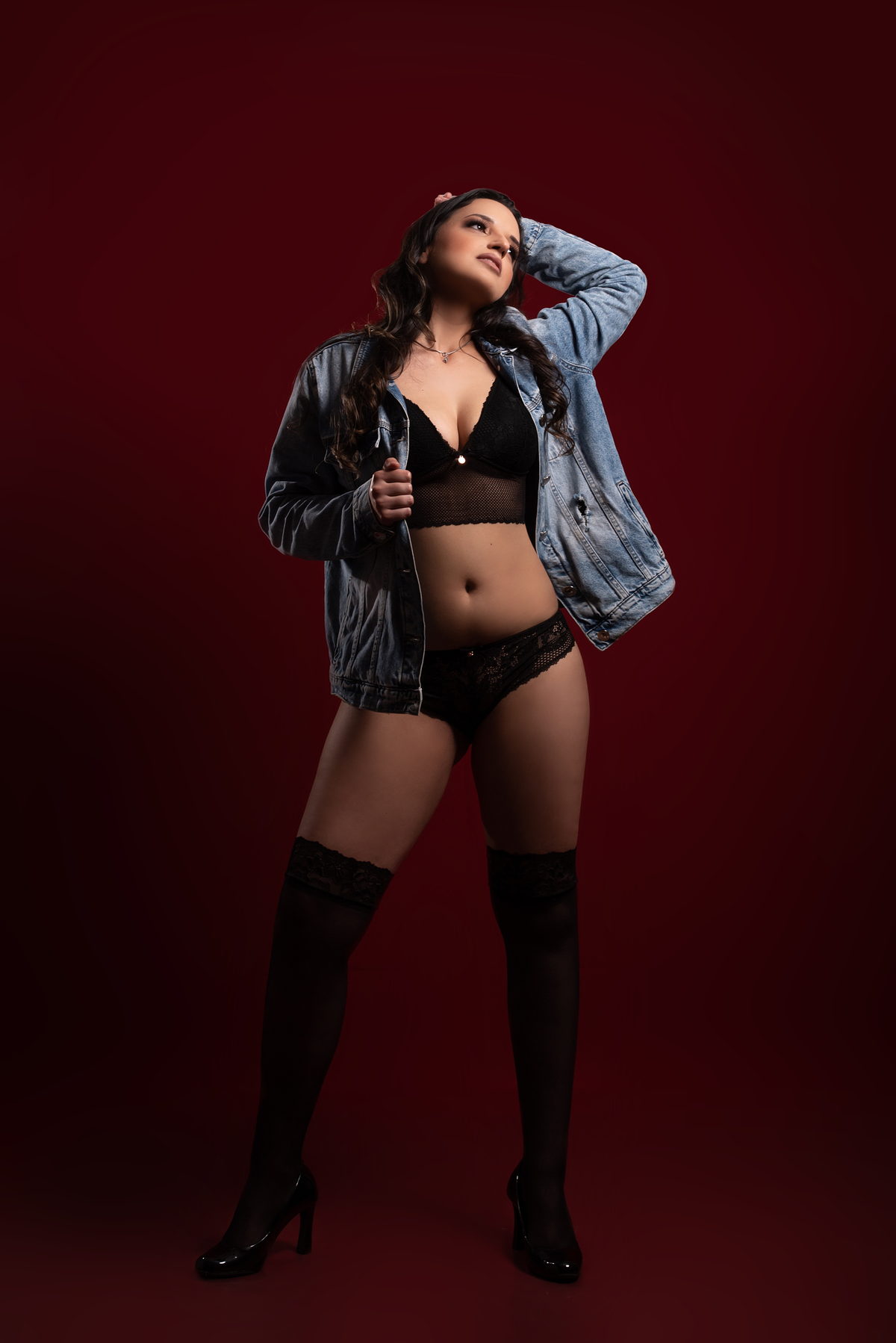 Ensaio feminino estúdio Santo André