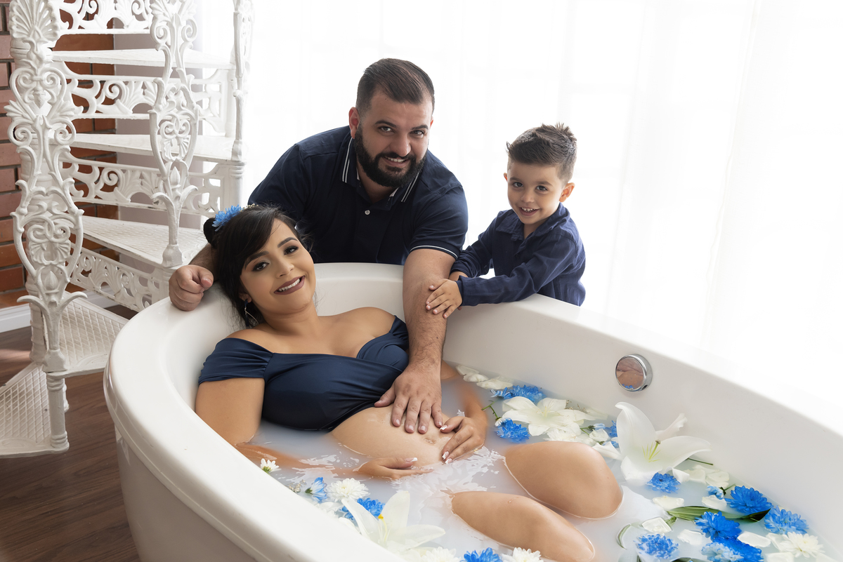 Ensaio gestante luxo Santo André - Estúdio Thais Castro