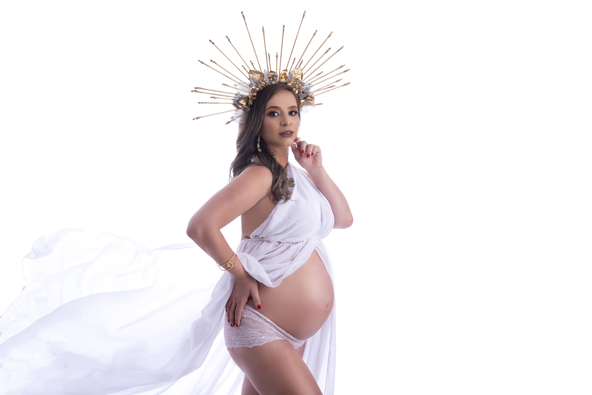 Ensaio gestante luxo Estudio Thais Castro