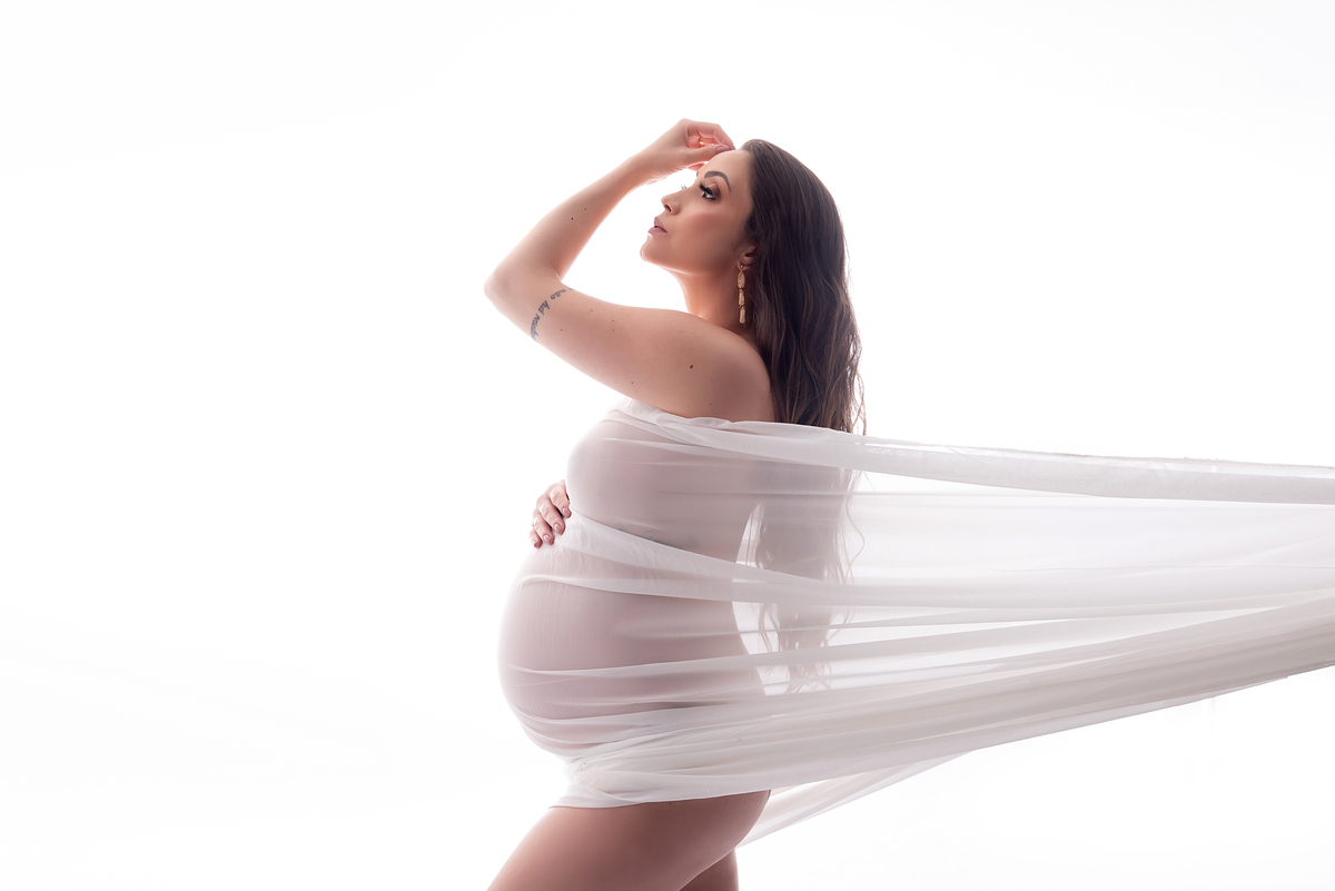 Ensaio gestante luxo Estúdio Thais Castro