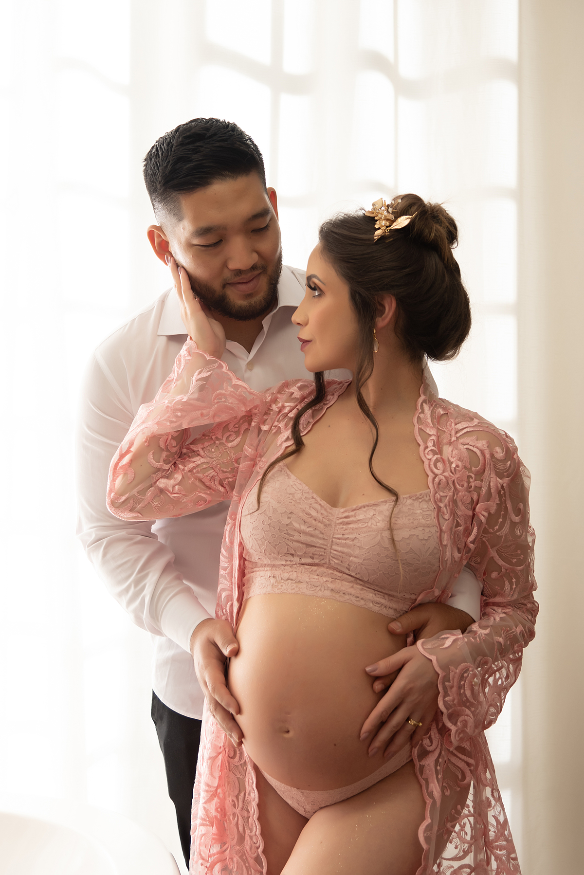 Ensaio gestante luxo Estúdio Thais Castro