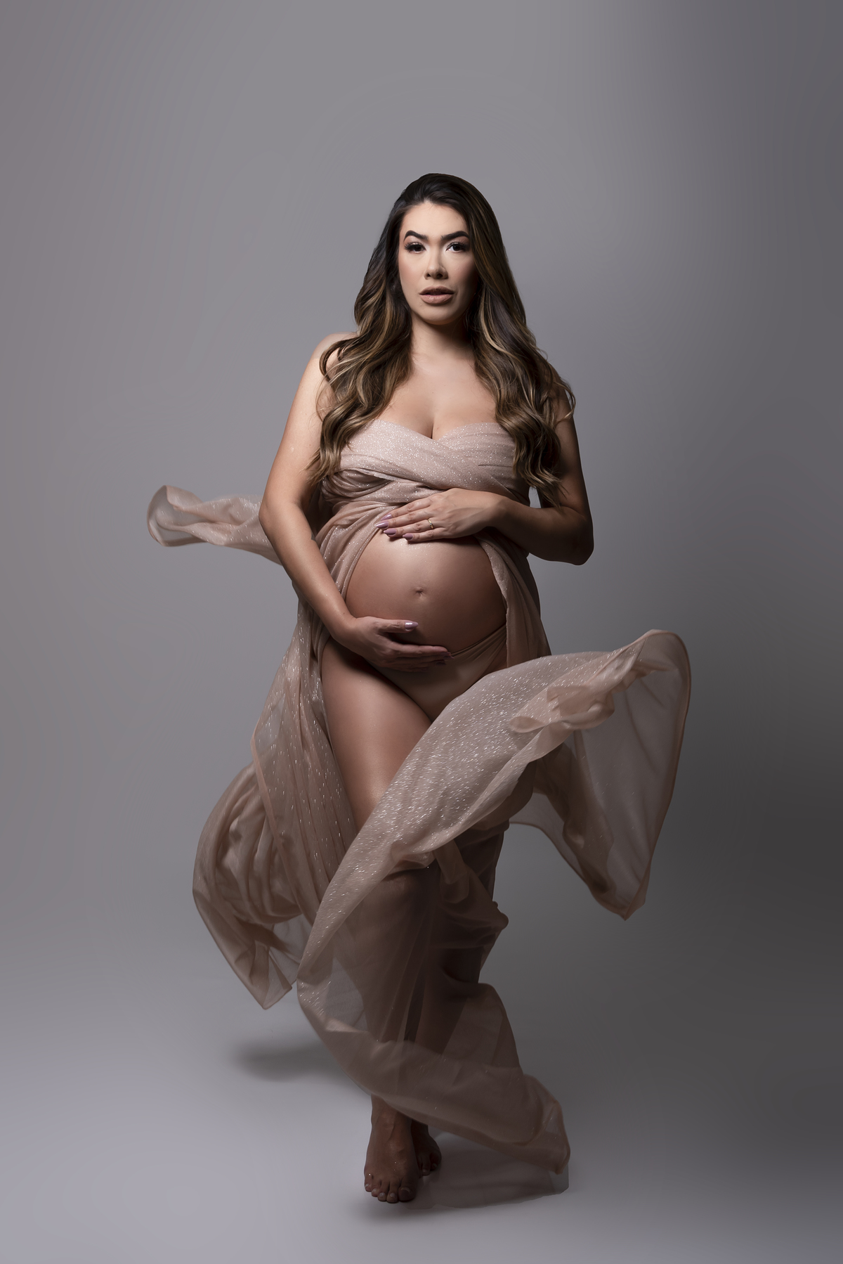 Ensaio gestante luxo Estúdio Thais Castro